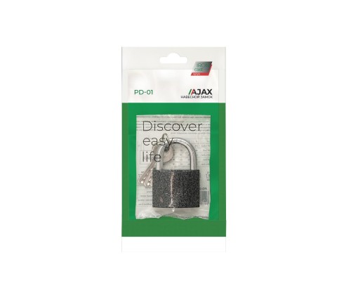 Замок Ajax (Аякс) навесной PD-0132 (PD-01-32) 3 key англ. Замок Ajax (Аякс) навесной PD-0132 (PD-01-32) 3 key англ.