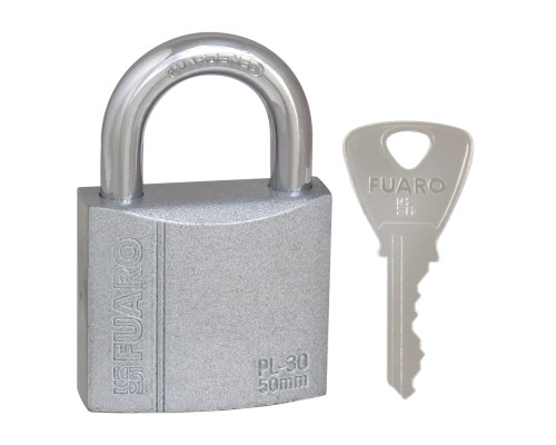Замок Fuaro (Фуаро) навесной PL-PROTEC-3050 3key (PL-3050) англ. /блистер
