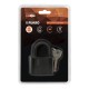 Замок Fuaro (Фуаро) навесной PL-WEATHER-1550 Black 4 fin key ( PL-15-50) диск. /блистер