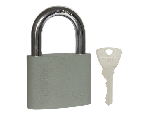 Замок Fuaro (Фуаро) навесной PL-PROTEC-0275 3key (PL-02-75) англ. /блистер Замок Fuaro (Фуаро) навесной PL-PROTEC-0275 3key (PL-02-75) англ. /блистер