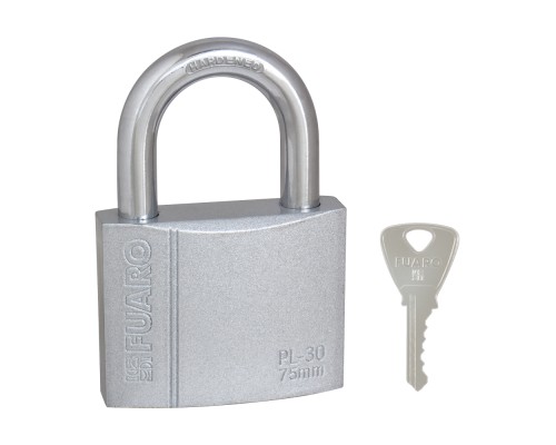 Замок Fuaro (Фуаро) навесной PL-PROTEC-3075 3key (PL-3075) англ. /блистер Замок Fuaro (Фуаро) навесной PL-PROTEC-3075 3key (PL-3075) англ. /блистер