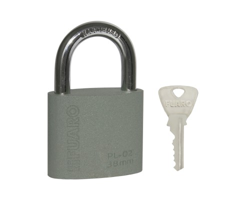 Замок Fuaro (Фуаро) навесной PL-PROTEC-0238 3key (PL-02-38) англ. /блистер Замок Fuaro (Фуаро) навесной PL-PROTEC-0238 3key (PL-02-38) англ. /блистер