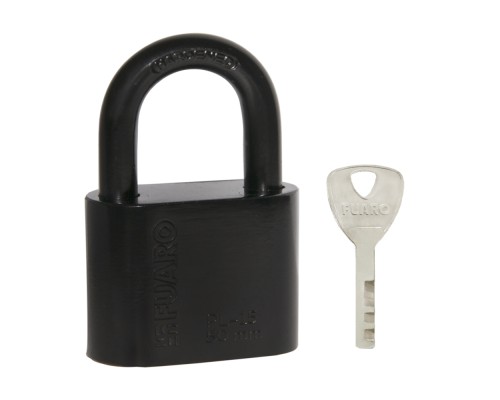 Замок Fuaro (Фуаро) навесной PL-WEATHER-1550 Black 4 fin key ( PL-15-50) диск. /блистер Замок Fuaro (Фуаро) навесной PL-WEATHER-1550 Black 4 fin key ( PL-15-50) диск. /блистер