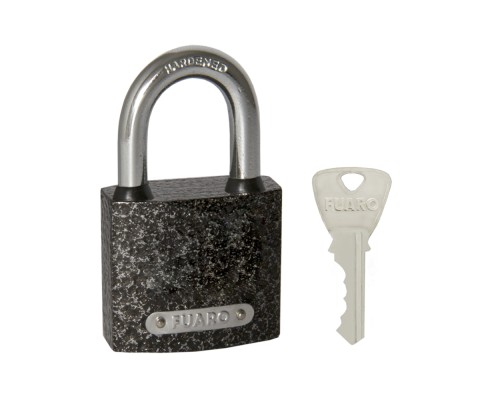 Замок Fuaro (Фуаро) навесной PL-UNI-0125 (PL-01-25) 2key англ. /блистер Замок Fuaro (Фуаро) навесной PL-UNI-0125 (PL-01-25) 2key англ. /блистер