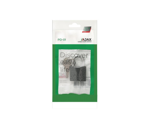 Замок Ajax (Аякс) навесной PD-0125 (PD-01-25) 2 key англ.