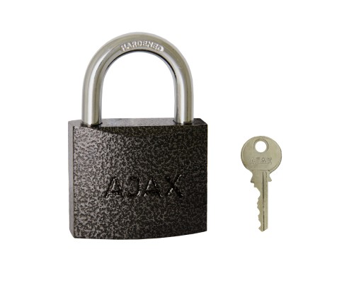 Замок Ajax (Аякс) навесной PD-0150 (PD-01-50) 3 key англ. Замок Ajax (Аякс) навесной PD-0150 (PD-01-50) 3 key англ.