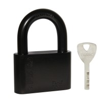 Замок Fuaro (Фуаро) навесной PL-WEATHER-1570 Black 4 fin key ( PL-15-70) диск. /блистер