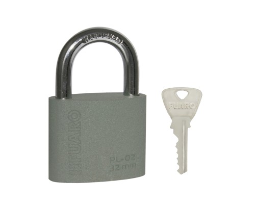 Замок Fuaro (Фуаро) навесной PL-PROTEC-0232 3key (PL-02-32) англ. /блистер Замок Fuaro (Фуаро) навесной PL-PROTEC-0232 3key (PL-02-32) англ. /блистер