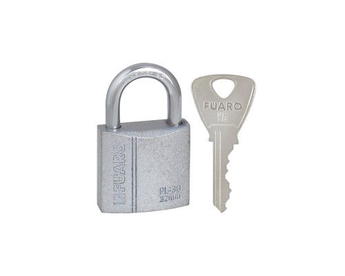 Замок Fuaro (Фуаро) навесной PL-PROTEC-3032 3key (PL-3032) англ. /блистер Замок Fuaro (Фуаро) навесной PL-PROTEC-3032 3key (PL-3032) англ. /блистер