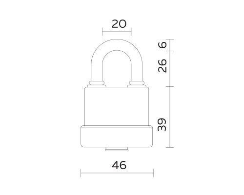 Замок Fuaro (Фуаро) навесной PL-WEATHER-3640 Black 3key (PL-3640) англ. Замок Fuaro (Фуаро) навесной PL-WEATHER-3640 Black 3key (PL-3640) англ.