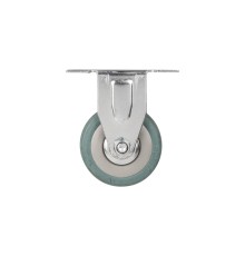 Опора Ajax (Аякс) колесная прямоходная с площадкой WL/BN-50R/100 kg резина