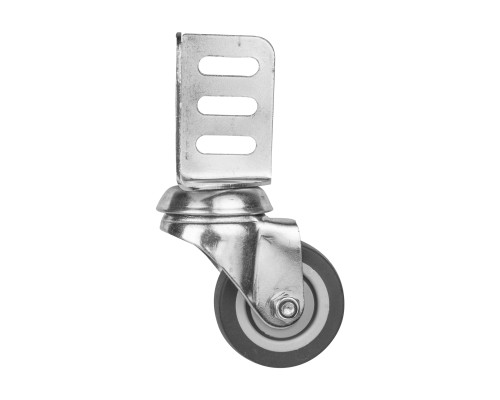 Опора колесная Ajax (Аякс) с угловой площадкой WL/B-50R/40kg резина