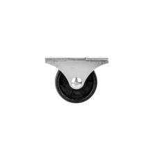 Опора Ajax (Аякс) колесная прямоходная WL/R-40P/50 kg BL пластик черный