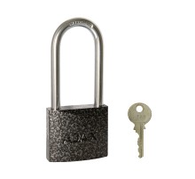 Замок Ajax (Аякс) навесной PD-0150-L MS 3 key англ./коробка