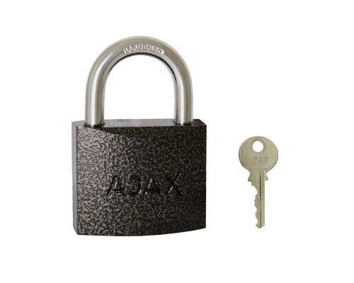 Замок Ajax (Аякс) навесной PD-0150 MS 3 key англ./коробка Замок Ajax (Аякс) навесной PD-0150 MS 3 key англ./коробка