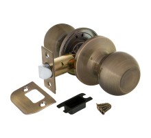 Ручка Ajax (Аякс) защелка DK682 AB-PS (6082 AB-P) (без фик.) бронза