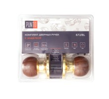 Ручка Punto (Пунто) защелка DK672/BL WD-PS (без фик.) дерево