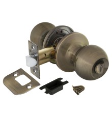 Ручка Fuaro (Фуаро) защелка DK672/BL AB-BK (672/BL AB-B) (фик.) бронза