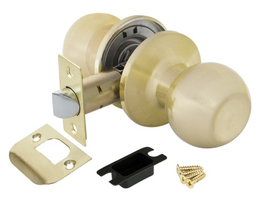 Ручка Fuaro (Фуаро) защелка DK672/BL SB-PS (672/BL SB-P) ( без фик.) мат. золото Ручка Fuaro (Фуаро) защелка DK672/BL SB-PS (672/BL SB-P) ( без фик.) мат. золото