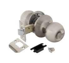 Ручка Punto (Пунто) защелка DK672 SN-BK (6072 SN-B) (фик.) мат. никель