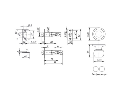 Ручка Fuaro (Фуаро) защелка DK672/BL BL-ET (672/BL BL-E) ( кл/фик.) черный Ручка Fuaro (Фуаро) защелка DK672/BL BL-ET (672/BL BL-E) ( кл/фик.) черный