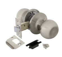Ручка Ajax (Аякс) защелка DK682 SN-PS (6082 SN-P) (без фик.) мат. никель
