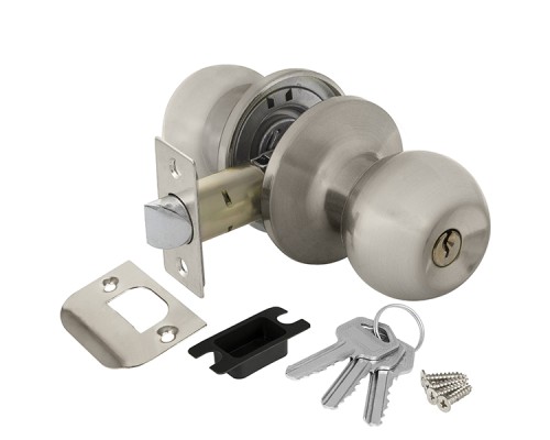 Ручка Ajax (Аякс) защелка DK682 SN-ET (6082 SN-E) (кл./фик.) мат. никель Ручка Ajax (Аякс) защелка DK682 SN-ET (6082 SN-E) (кл./фик.) мат. никель