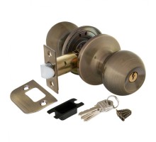 Ручка Ajax (Аякс) защелка DK682 AB-ET (6082 AB-E) (кл./фик.) бронза