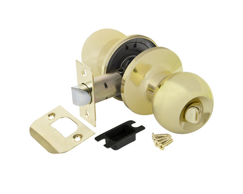 Ручка Ajax (Аякс) защелка DK682 PB-BK (6082 PB-B) (фик.) золото Ручка Ajax (Аякс) защелка DK682 PB-BK (6082 PB-B) (фик.) золото