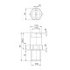 Противосъем Fuaro (Фуаро) SP M12x14/35