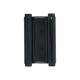 Пружинная Fuaro (Фуаро) двусторонняя (барная) петля DSH5 (125х86х1,5) INOX 201 BL черный (блистер)