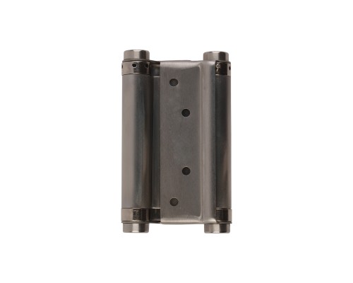 Пружинная Fuaro (Фуаро) двусторонняя (барная) петля DSH5 (125х86х1,5) INOX 201 SN мат. никель (блистер)