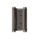 Пружинная Fuaro (Фуаро) двусторонняя (барная) петля DSH5 (125х86х1,5) INOX 201 SN мат. никель (блистер)