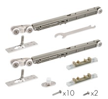 Комплект Armadillo (Армадилло) для раздвижных дверей SLD.Comfort-PRO.SET2.soft close/80