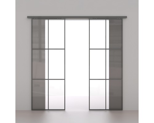 Комплект Armadillo (Армадилло) для раздвижных профильных дверей SLD.Comfort-PRO.SET4.PROF synchron/80