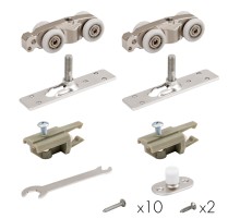 Комплект Armadillo (Армадилло) для раздвижных дверей SLD.Comfort-PRO.SET1.rollers/80