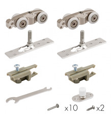 Комплект Armadillo (Армадилло) для раздвижных дверей SLD.Comfort-PRO.SET1.rollers/80