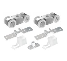Комплект роликов Punto (Пунто) для раздвижных дверей SLD.SoftLine.SET.rollers/55-4 (Soft LINE 55/4)