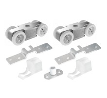 Комплект роликов Punto (Пунто) для раздвижных дверей SLD.SoftLine.SET.rollers/55-4 (Soft LINE 55/4)