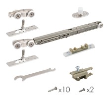 Комплект Armadillo (Армадилло) для раздвижных дверей SLD.Comfort-PRO.SET3.soft close+roller/80