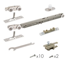 Комплект Armadillo (Армадилло) для раздвижных дверей SLD.Comfort-PRO.SET3.soft close+roller/80