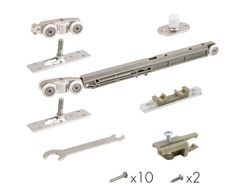 Комплект Armadillo (Армадилло) для раздвижных дверей SLD.Comfort-PRO.SET3.soft close+roller/80 Комплект Armadillo (Армадилло) для раздвижных дверей SLD.Comfort-PRO.SET3.soft close+roller/80