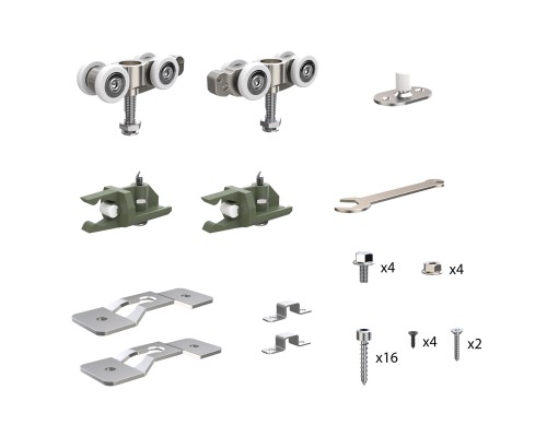 Комплект Armadillo (Армадилло) для раздвижных профильных дверей SLD.Comfort-PRO.SET1.PROF rollers/80 Комплект Armadillo (Армадилло) для раздвижных профильных дверей SLD.Comfort-PRO.SET1.PROF rollers/80