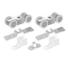 Комплект роликов Punto (Пунто) для раздвижных дверей SLD.SoftLine.SET.rollers/45-4 (Soft LINE 45/4)