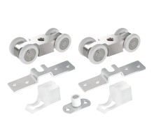 Комплект роликов Punto (Пунто) для раздвижных дверей SLD.SoftLine.SET.rollers/45-4 (Soft LINE 45/4)
