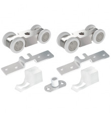 Комплект роликов Punto (Пунто) для раздвижных дверей SLD.SoftLine.SET.rollers/45-4 (Soft LINE 45/4)