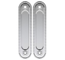 Ручка Armadillo (Армадилло) для раздвижных дверей SH.CL152.010 (SH010/CL) SILVER-925 серебро 925