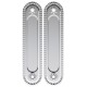 Ручка Armadillo (Армадилло) для раздвижных дверей SH.CL152.010 (SH010/CL) SILVER-925 серебро 925