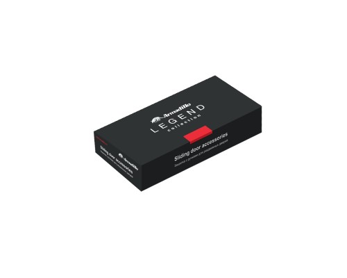 Ручка Armadillo (Армадилло) для раздвижных дверей SH.LD152.010 (SH010) SN-3 матовый никель