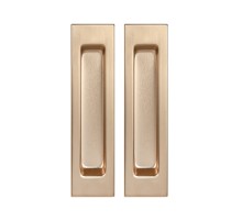 Ручка Punto (Пунто) для раздвижных дверей SH.SLQ152.010 (Soft LINE SLQ-010) SSG сатин.золото